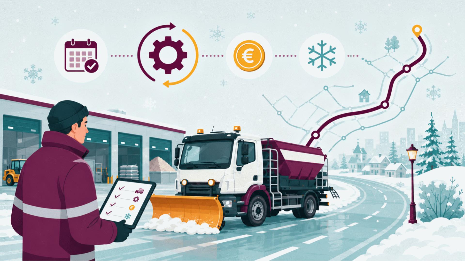 Kostenoptimierung im Winterdienst: Wo Betriebe konkret ansetzen können