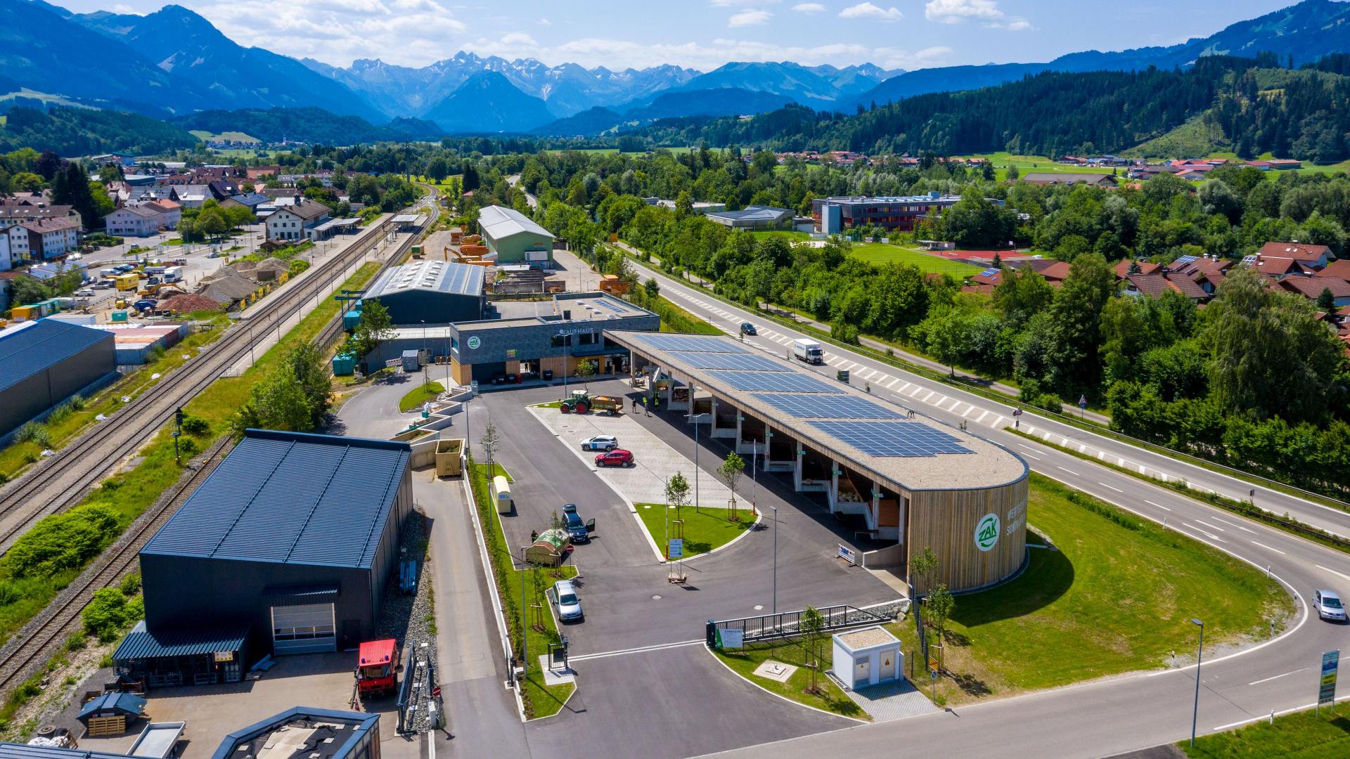 Wettbewerb Grüner Wertstoffhof: moderne Wertstoffhöfe in ländlichen Regionen