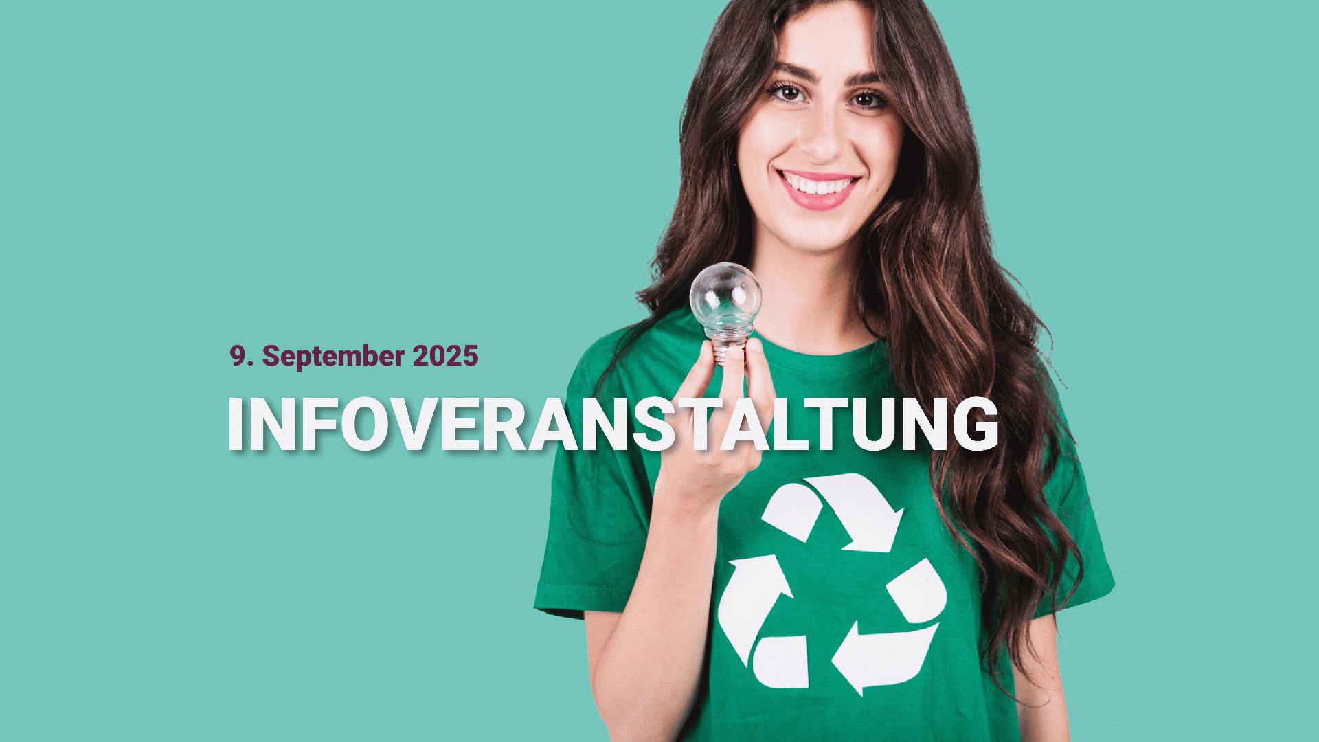 Informationsveranstaltung zum Vorbereitungskurs auf die Externenprüfung „Umwelttechnologe/-in für Kreislauf- und Abfallwirtschaft“