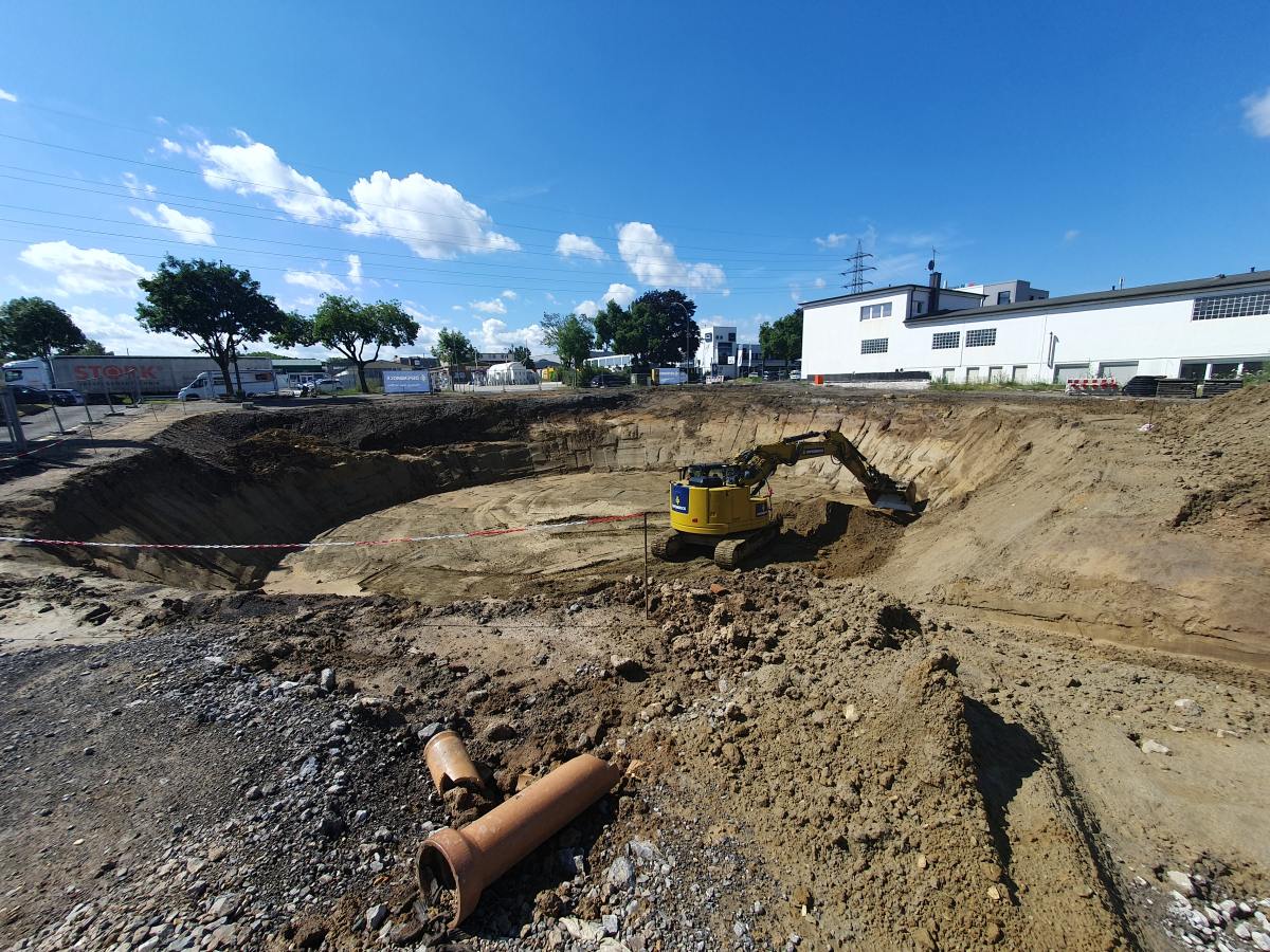 Beginn Bauarbeiten EDG-Betriebshof Ost © EDG Entsorgung Dortmund GmbH