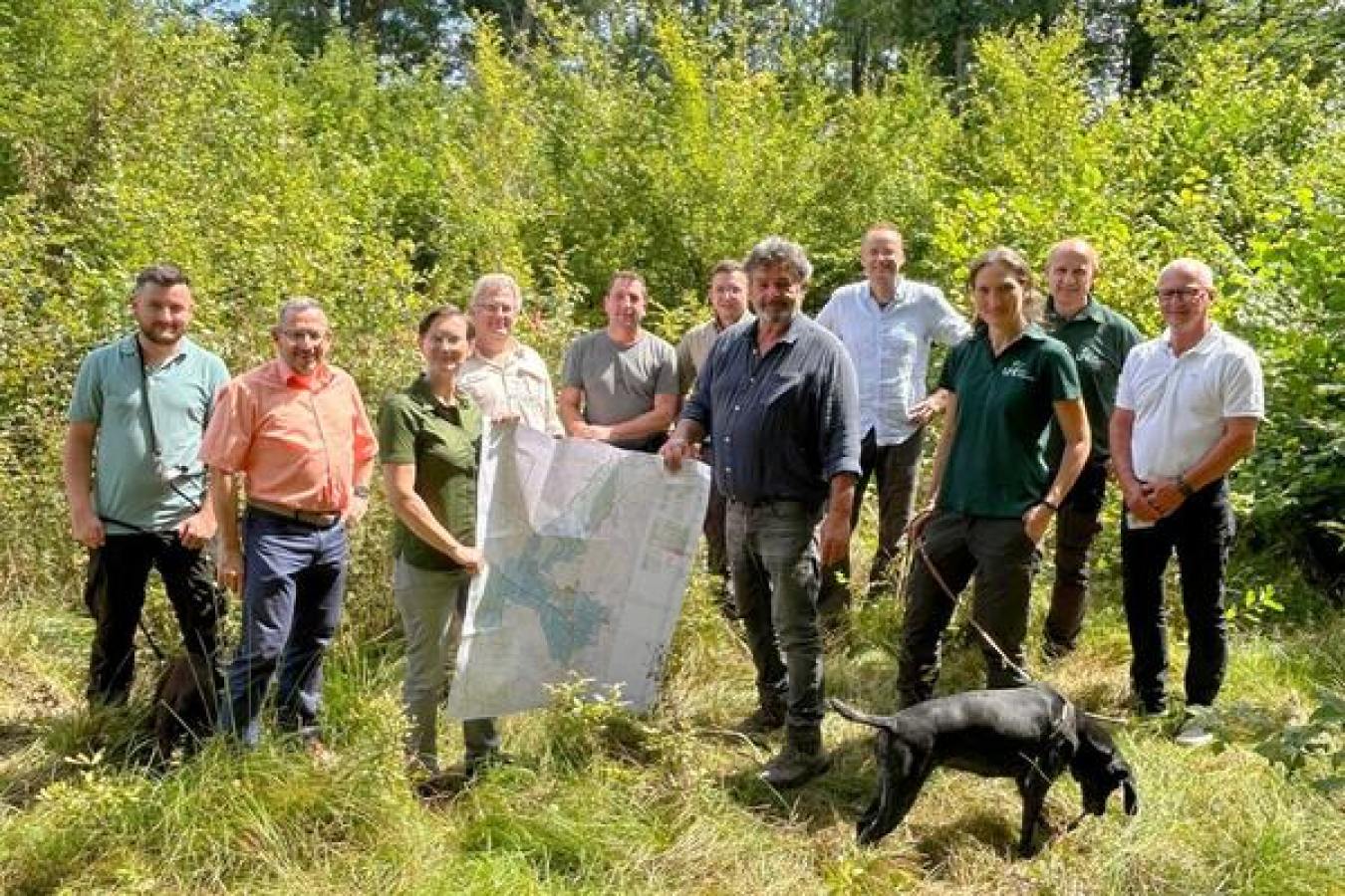 Austausch zum Wildtiermanagement im Ortenaukreis Landtagsabgeordneter Reinhold Pix informiert sich vor Ort