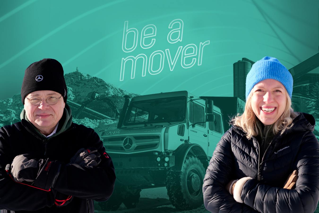 Mercedes-Benz Special Trucks – Der neue “be a mover” talk mit Franziska Cusumano und Jörg Howe