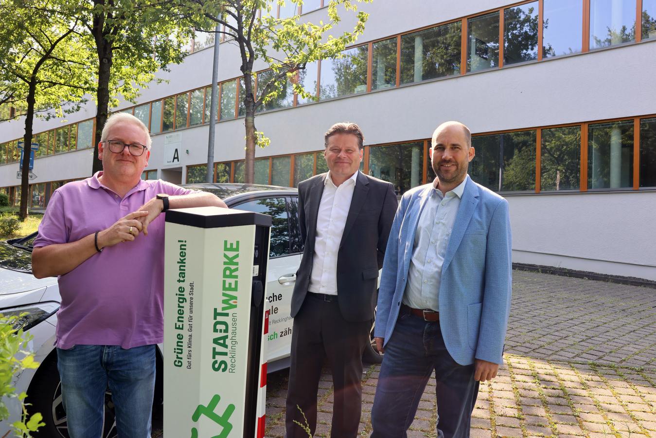 Stadtwerke Recklinghausen nehmen weitere Ladesäulen in Betrieb