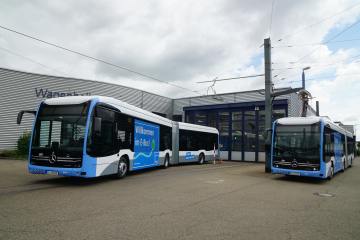 Fit für klimafreundliche Mobilität: 14 eCitaro G für die Stadtwerke Ulm/Neu-Ulm