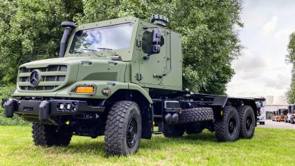 Mercedes-Benz Special Trucks stattet Fahrzeuge mit gepanzerter Fahrerkabine ab Werk aus