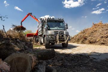 Profis im Forst: Neun Mercedes‑Benz Unimog zeigen ihr Können auf der KWF-Tagung in Schwarzenborn - Image