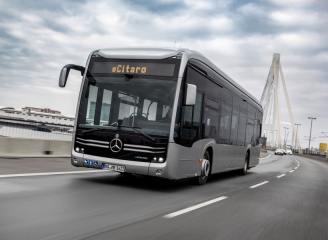Ein eCitaro-Bus von Mercedes-Benz. (Foto: Daimler Buses)