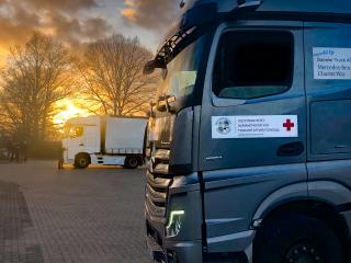 Weitere humanitäre Hilfe: Daimler Truck spendet erneut eine Million Euro für die Menschen in der Ukraine - Image