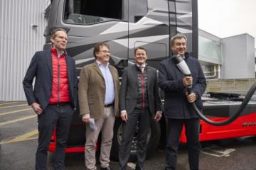 ABB E-mobility und MAN demonstrieren erstmals Megawatt-Charging am eTruck